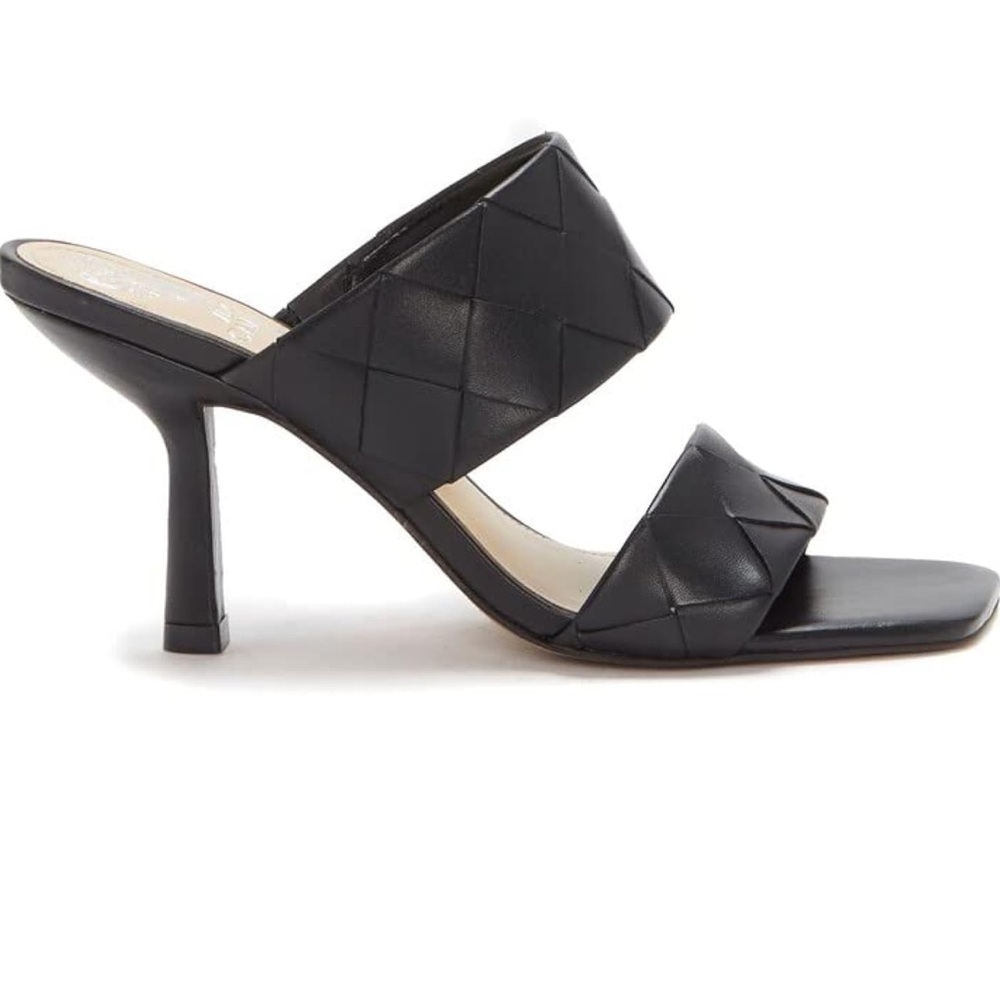 Vince Camuto Candialia Sandal- Black Napa-Size 6.5